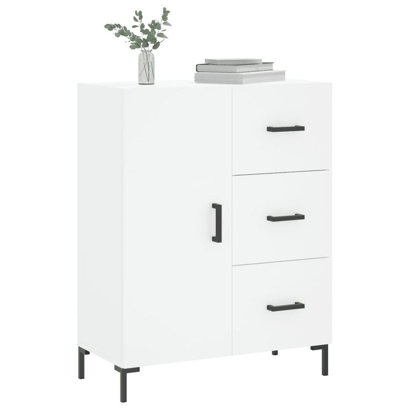 Casa si Gradina - Mobilier - Comode si corpuri - Comode - Servanta, alb, 69,5x34x90 cm, lemn compozit - Infinity.ro