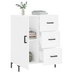 Casa si Gradina - Mobilier - Comode si corpuri - Comode - Servanta, alb, 69,5x34x90 cm, lemn compozit - Infinity.ro