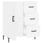 Casa si Gradina - Mobilier - Comode si corpuri - Comode - Servanta, alb, 69,5x34x90 cm, lemn compozit - Infinity.ro