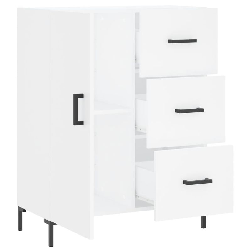 Casa si Gradina - Mobilier - Comode si corpuri - Comode - Servanta, alb, 69,5x34x90 cm, lemn compozit - Infinity.ro