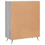 Casa si Gradina - Mobilier - Comode si corpuri - Comode - Servanta, gri sonoma, 69,5x34x90 cm, lemn compozit - Infinity.ro