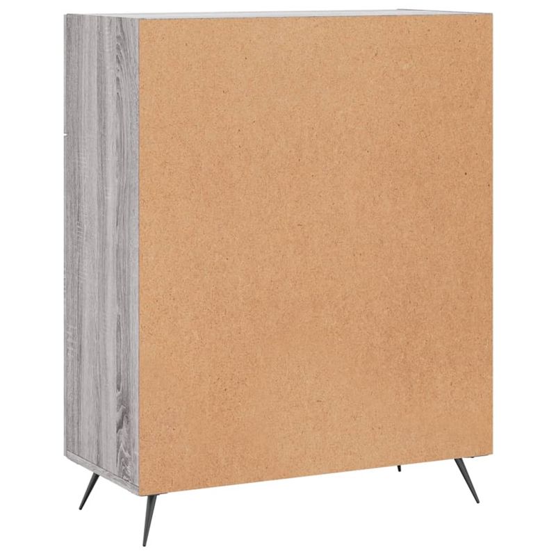 Casa si Gradina - Mobilier - Comode si corpuri - Comode - Servanta, gri sonoma, 69,5x34x90 cm, lemn compozit - Infinity.ro