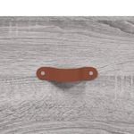 Casa si Gradina - Mobilier - Comode si corpuri - Comode - Servanta, gri sonoma, 69,5x34x90 cm, lemn compozit - Infinity.ro