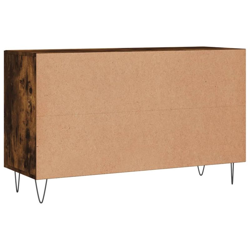 Casa si Gradina - Mobilier - Comode si corpuri - Comode - Servanta, stejar fumuriu, 100x36x60 cm, lemn compozit - Infinity.ro