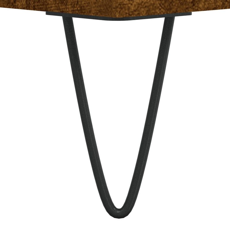 Casa si Gradina - Mobilier - Comode si corpuri - Comode - Servanta, stejar fumuriu, 100x36x60 cm, lemn compozit - Infinity.ro