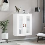 Casa si Gradina - Mobilier - Comode si corpuri - Comode - Dulap cu montaj pe perete, alb, 69,5x34x90 cm - Infinity.ro