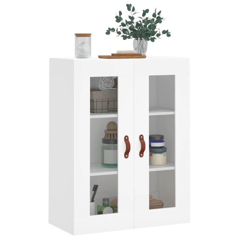 Casa si Gradina - Mobilier - Comode si corpuri - Comode - Dulap cu montaj pe perete, alb, 69,5x34x90 cm - Infinity.ro