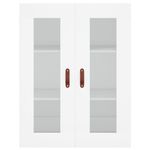 Casa si Gradina - Mobilier - Comode si corpuri - Comode - Dulap cu montaj pe perete, alb, 69,5x34x90 cm - Infinity.ro