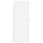 Casa si Gradina - Mobilier - Comode si corpuri - Comode - Dulap cu montaj pe perete, alb, 69,5x34x90 cm - Infinity.ro