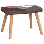 Casa si Gradina - Mobilier - Scaune si fotolii - Fotolii - Fotoliu de relaxare cu taburet, textil, petice - Infinity.ro