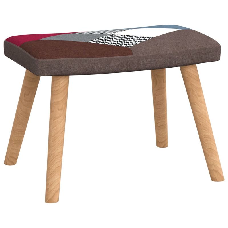 Casa si Gradina - Mobilier - Scaune si fotolii - Fotolii - Fotoliu de relaxare cu taburet, textil, petice - Infinity.ro
