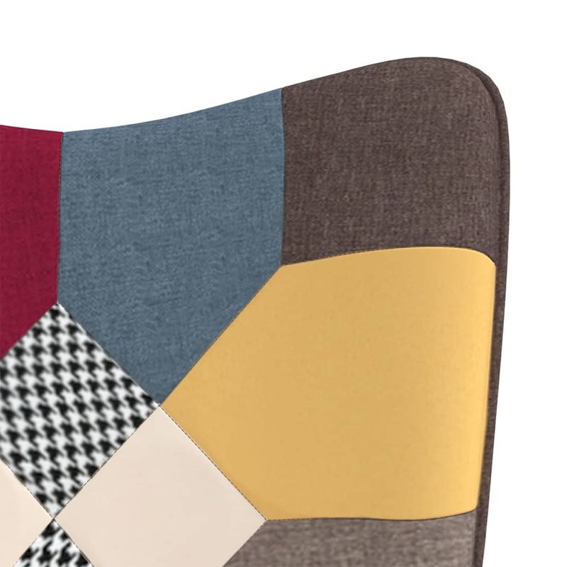 Casa si Gradina - Mobilier - Scaune si fotolii - Fotolii - Fotoliu de relaxare cu taburet, textil, petice - Infinity.ro