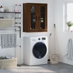 Casa si Gradina - Mobilier - Comode si corpuri - Comode - Dulap montat pe perete, stejar maro, 69,5x34x90 cm - Infinity.ro