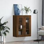 Casa si Gradina - Mobilier - Comode si corpuri - Comode - Dulap montat pe perete, stejar maro, 69,5x34x90 cm - Infinity.ro