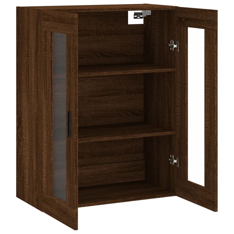 Casa si Gradina - Mobilier - Comode si corpuri - Comode - Dulap montat pe perete, stejar maro, 69,5x34x90 cm - Infinity.ro