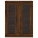Casa si Gradina - Mobilier - Comode si corpuri - Comode - Dulap montat pe perete, stejar maro, 69,5x34x90 cm - Infinity.ro