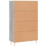 Casa si Gradina - Mobilier - Comode si corpuri - Comode - Dulap gri Sonoma 69,5x31x115 cm, lemn prelucrat - Infinity.ro