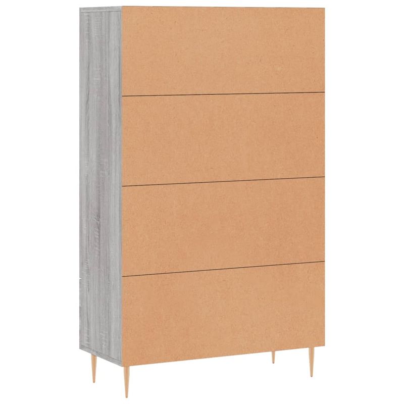 Casa si Gradina - Mobilier - Comode si corpuri - Comode - Dulap gri Sonoma 69,5x31x115 cm, lemn prelucrat - Infinity.ro