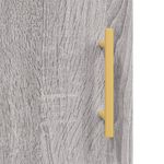 Casa si Gradina - Mobilier - Comode si corpuri - Comode - Dulap gri Sonoma 69,5x31x115 cm, lemn prelucrat - Infinity.ro
