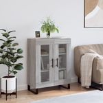 Casa si Gradina - Mobilier - Comode si corpuri - Comode - Servanta, gri sonoma, 69,5x34x90 cm, lemn compozit - Infinity.ro