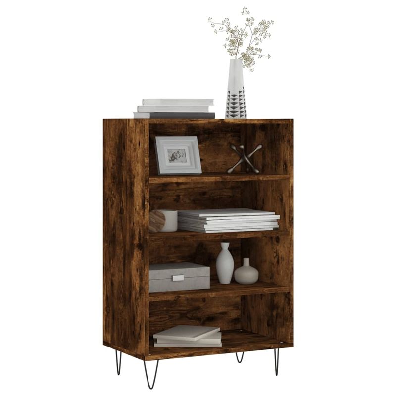 Casa si Gradina - Mobilier - Comode si corpuri - Corpuri bucatarie - Dulap inalt, stejar fumuriu, 57x35x90 cm, lemn compozit - Infinity.ro