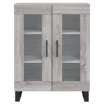 Casa si Gradina - Mobilier - Comode si corpuri - Comode - Servanta, gri sonoma, 69,5x34x90 cm, lemn compozit - Infinity.ro