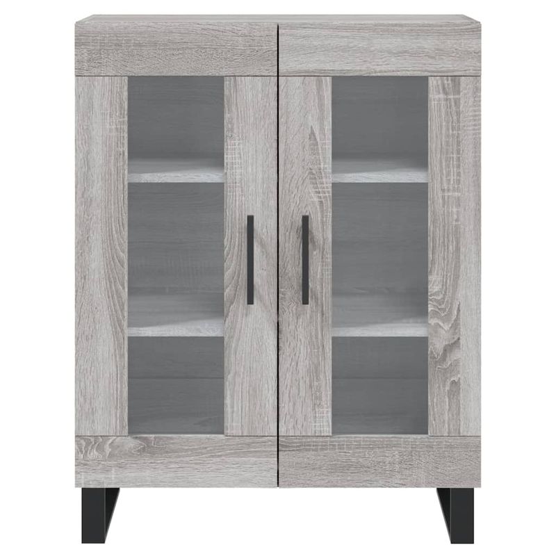 Casa si Gradina - Mobilier - Comode si corpuri - Comode - Servanta, gri sonoma, 69,5x34x90 cm, lemn compozit - Infinity.ro