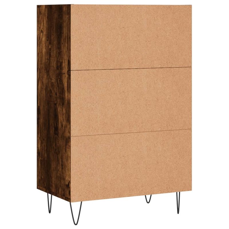 Casa si Gradina - Mobilier - Comode si corpuri - Corpuri bucatarie - Dulap inalt, stejar fumuriu, 57x35x90 cm, lemn compozit - Infinity.ro
