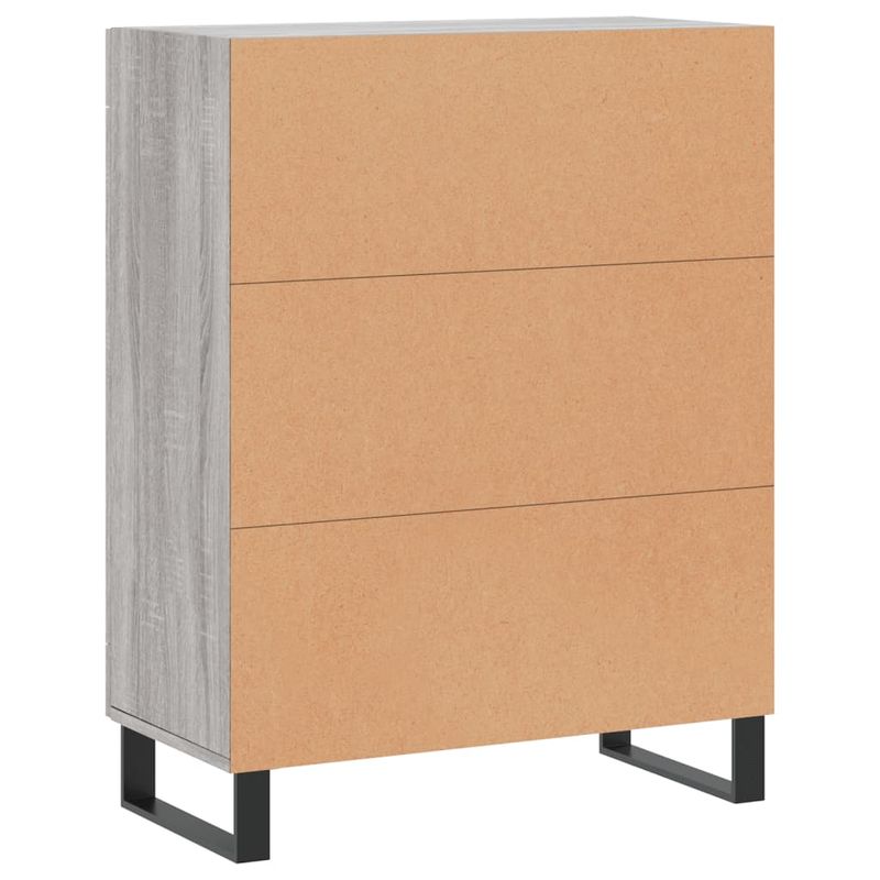 Casa si Gradina - Mobilier - Comode si corpuri - Comode - Servanta, gri sonoma, 69,5x34x90 cm, lemn compozit - Infinity.ro