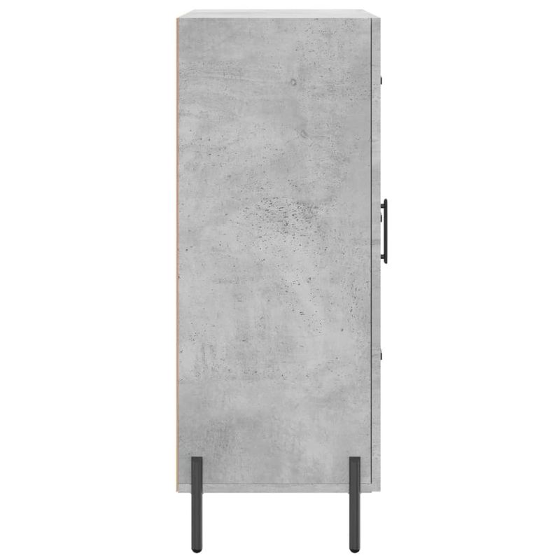 Casa si Gradina - Mobilier - Comode si corpuri - Comode - Servanta, gri beton, 69,5x34x90 cm, lemn compozit - Infinity.ro
