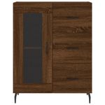 Casa si Gradina - Mobilier - Comode si corpuri - Comode - Servanta, stejar maro, 69,5x34x90 cm, lemn prelucrat - Infinity.ro