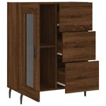 Casa si Gradina - Mobilier - Comode si corpuri - Comode - Servanta, stejar maro, 69,5x34x90 cm, lemn prelucrat - Infinity.ro