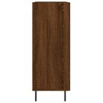 Casa si Gradina - Mobilier - Comode si corpuri - Comode - Servanta, stejar maro, 69,5x34x90 cm, lemn prelucrat - Infinity.ro