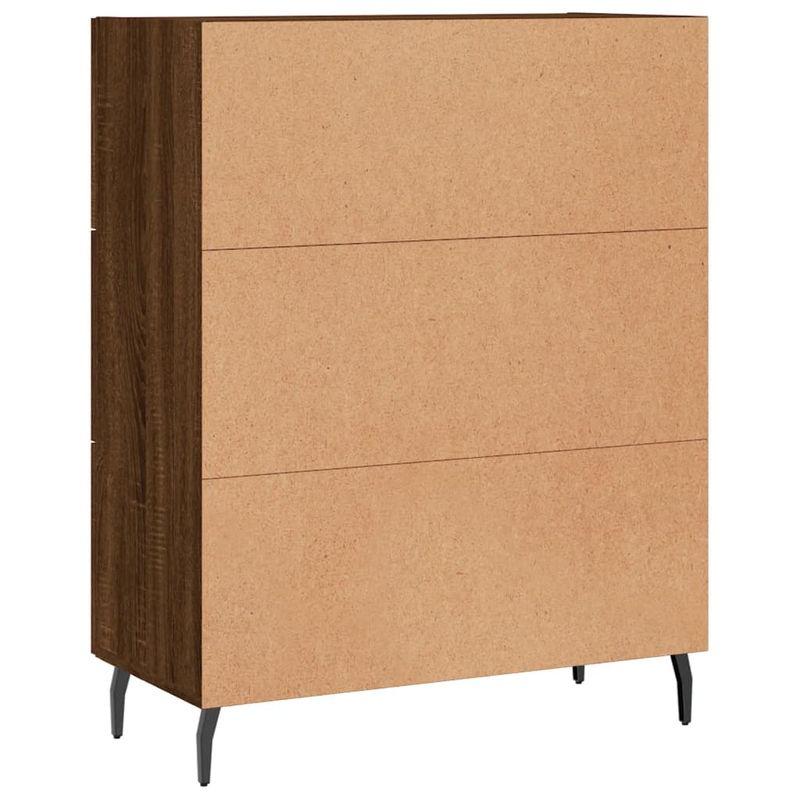 Casa si Gradina - Mobilier - Comode si corpuri - Comode - Servanta, stejar maro, 69,5x34x90 cm, lemn prelucrat - Infinity.ro