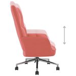 Casa si Gradina - Mobilier - Scaune si fotolii - Fotolii - Fotoliu de relaxare, roz, catifea - Infinity.ro
