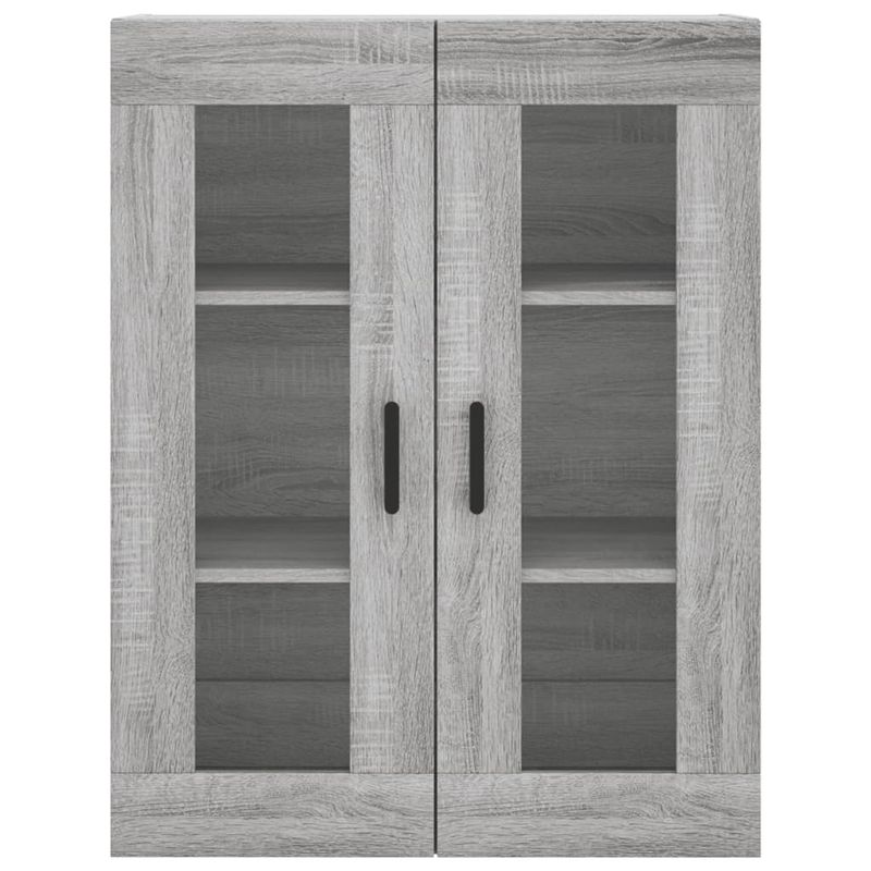Casa si Gradina - Mobilier - Comode si corpuri - Comode - Dulap montat pe perete, gri sonoma, 69,5x34x90 cm - Infinity.ro
