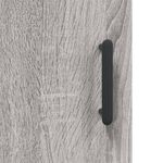 Casa si Gradina - Mobilier - Comode si corpuri - Comode - Dulap montat pe perete, gri sonoma, 69,5x34x90 cm - Infinity.ro