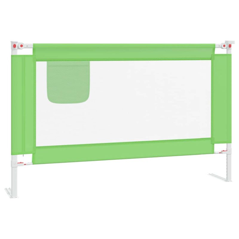 Casa si Gradina - Mobilier - Mobilier copii - Sisteme de siguranta - Balustrada de protectie pat copii, verde, 120x25 cm, textil - Infinity.ro