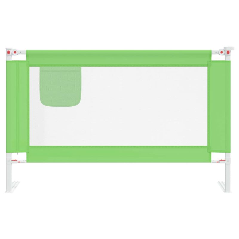 Casa si Gradina - Mobilier - Mobilier copii - Sisteme de siguranta - Balustrada de protectie pat copii, verde, 120x25 cm, textil - Infinity.ro