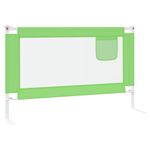 Casa si Gradina - Mobilier - Mobilier copii - Sisteme de siguranta - Balustrada de protectie pat copii, verde, 120x25 cm, textil - Infinity.ro