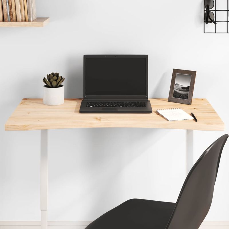 Casa si Gradina - Mobilier - Feronerie si accesorii mobila - Blat de birou, 80x40x2,5 cm, lemn masiv de pin - Infinity.ro