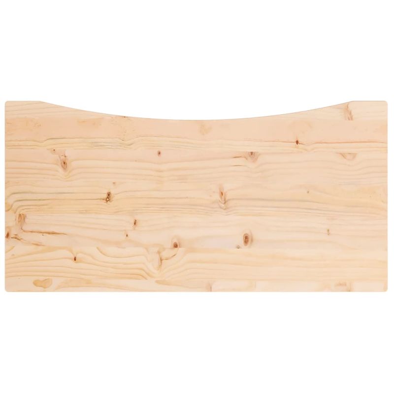 Casa si Gradina - Mobilier - Feronerie si accesorii mobila - Blat de birou, 80x40x2,5 cm, lemn masiv de pin - Infinity.ro