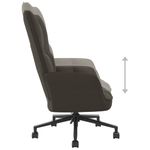 Casa si Gradina - Mobilier - Scaune si fotolii - Fotolii - Fotoliu de relaxare, gri inchis, catifea - Infinity.ro