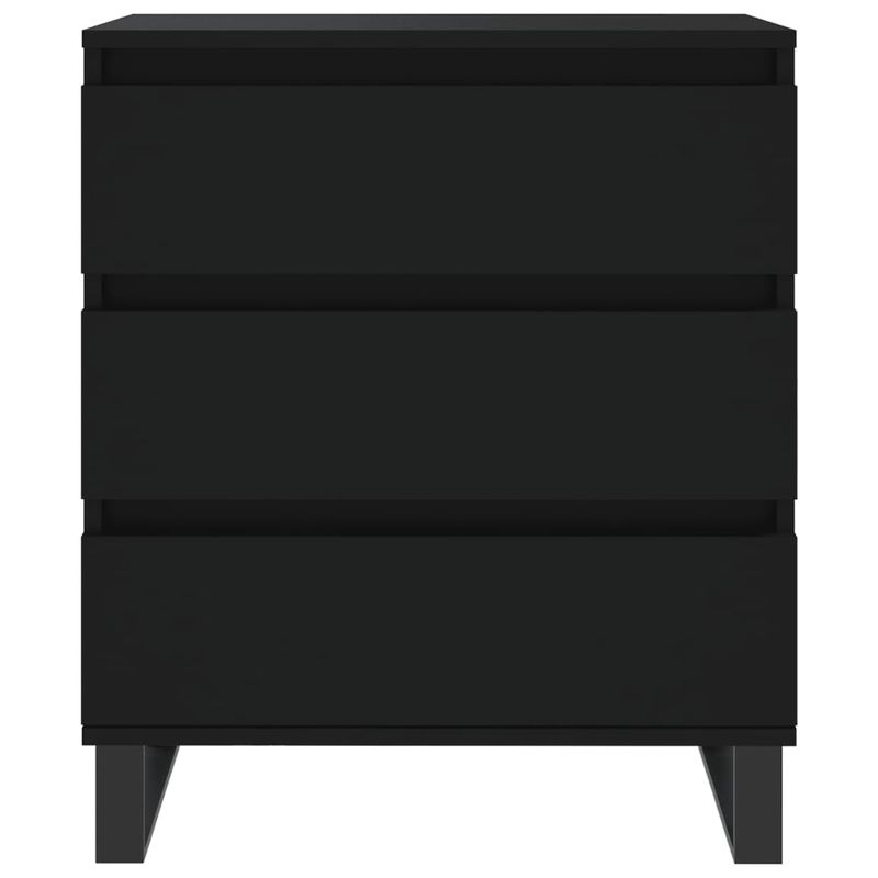 Casa si Gradina - Mobilier - Comode si corpuri - Comode - Servanta, negru, 60x35x70 cm, lemn prelucrat - Infinity.ro