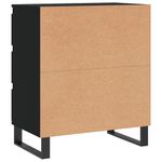 Casa si Gradina - Mobilier - Comode si corpuri - Comode - Servanta, negru, 60x35x70 cm, lemn prelucrat - Infinity.ro