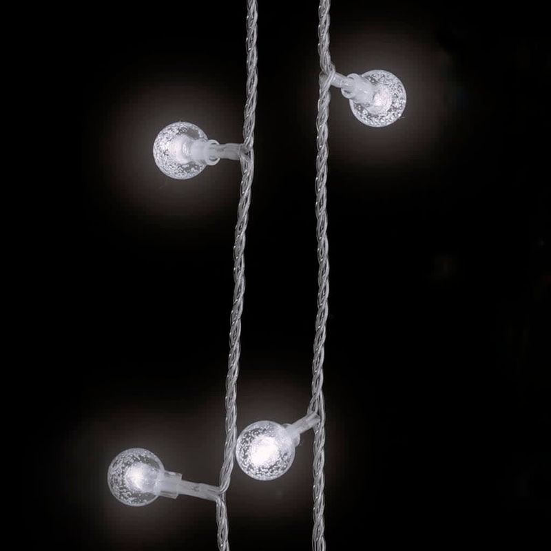 Casa si Gradina - Decoratiuni - Decoratiuni de sezon - vidalXL Ghirlanda luminoasa, 400 LED-uri, alb rece, 8 functii, 40 m - Infinity.ro