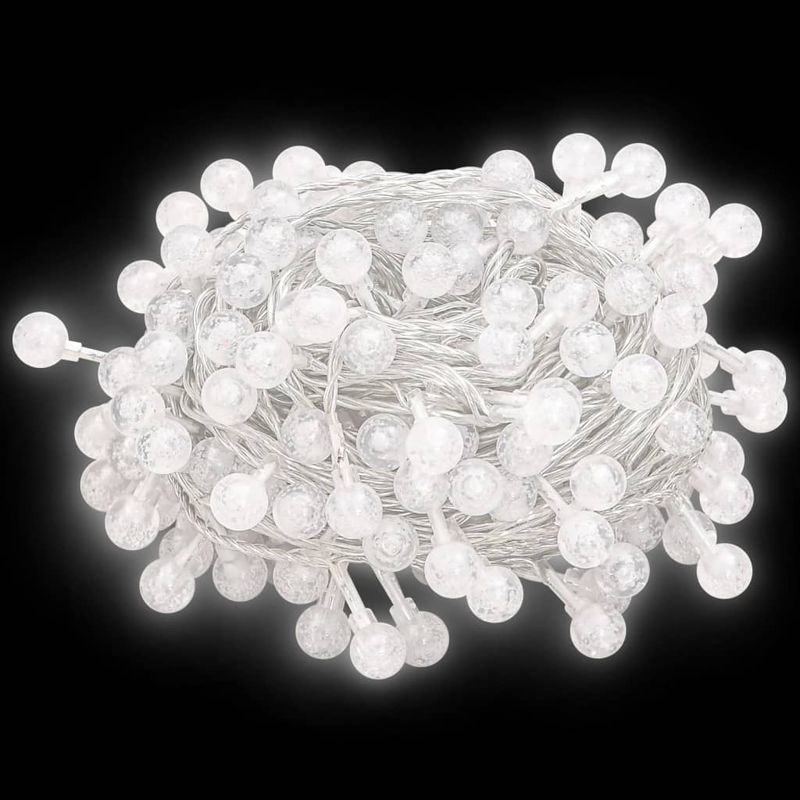 Casa si Gradina - Decoratiuni - Decoratiuni de sezon - vidalXL Ghirlanda luminoasa, 400 LED-uri, alb rece, 8 functii, 40 m - Infinity.ro