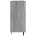 Casa si Gradina - Mobilier - Comode si corpuri - Comode - Servanta, gri sonoma, 90x34x80 cm, lemn compozit - Infinity.ro
