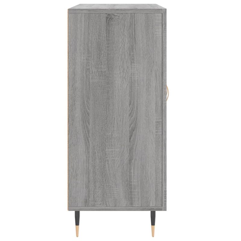 Casa si Gradina - Mobilier - Comode si corpuri - Comode - Servanta, gri sonoma, 90x34x80 cm, lemn compozit - Infinity.ro