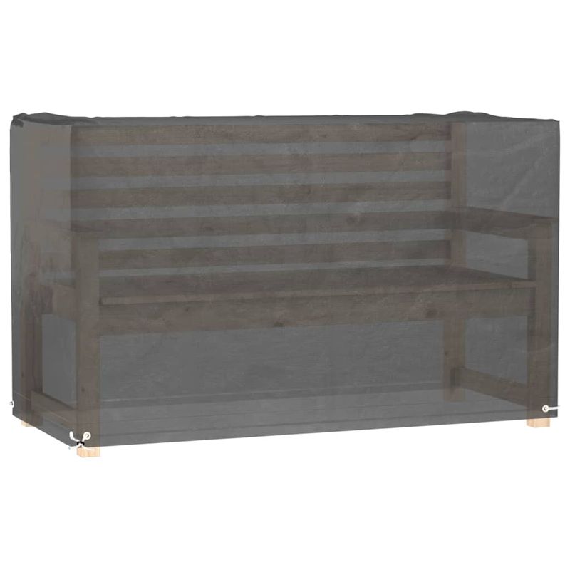 Casa si Gradina - Textile si covoare - Huse pentru mobilier - Husa mobilier de gradina, 8 ocheti 125x55x75 cm dreptunghiulara - Infinity.ro